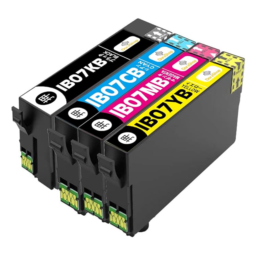 EPSON IB07 箱無し 期限27.11 各色10個 EPSON IB07 箱無し 期限27.11 各色10個